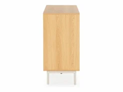 Online VS Venta-stock Aparador Cuzco 3 puertas color Roble/ Gris