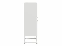 vidaxl Aparador de acero laminado en frío 36x39x123 cm
