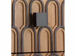 New Aparador de madera maciza de mango marrón Aparador