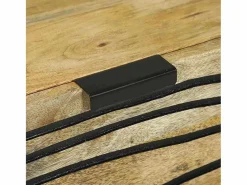 Clearance Aparador de madera maciza de mango de 60x33,5x75 cm Mueble De Bebé