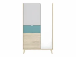 Clearance Vente-unique Aparador escandinavo 3 puertas y 1 cajón - BICA Multicolor