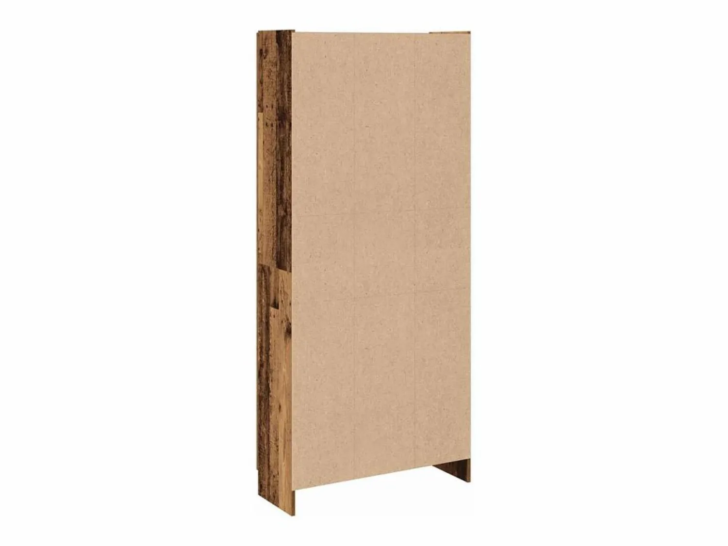 vidaxl Aparador madera ingeniería madera envejecida 82,5x30,5x185 cm