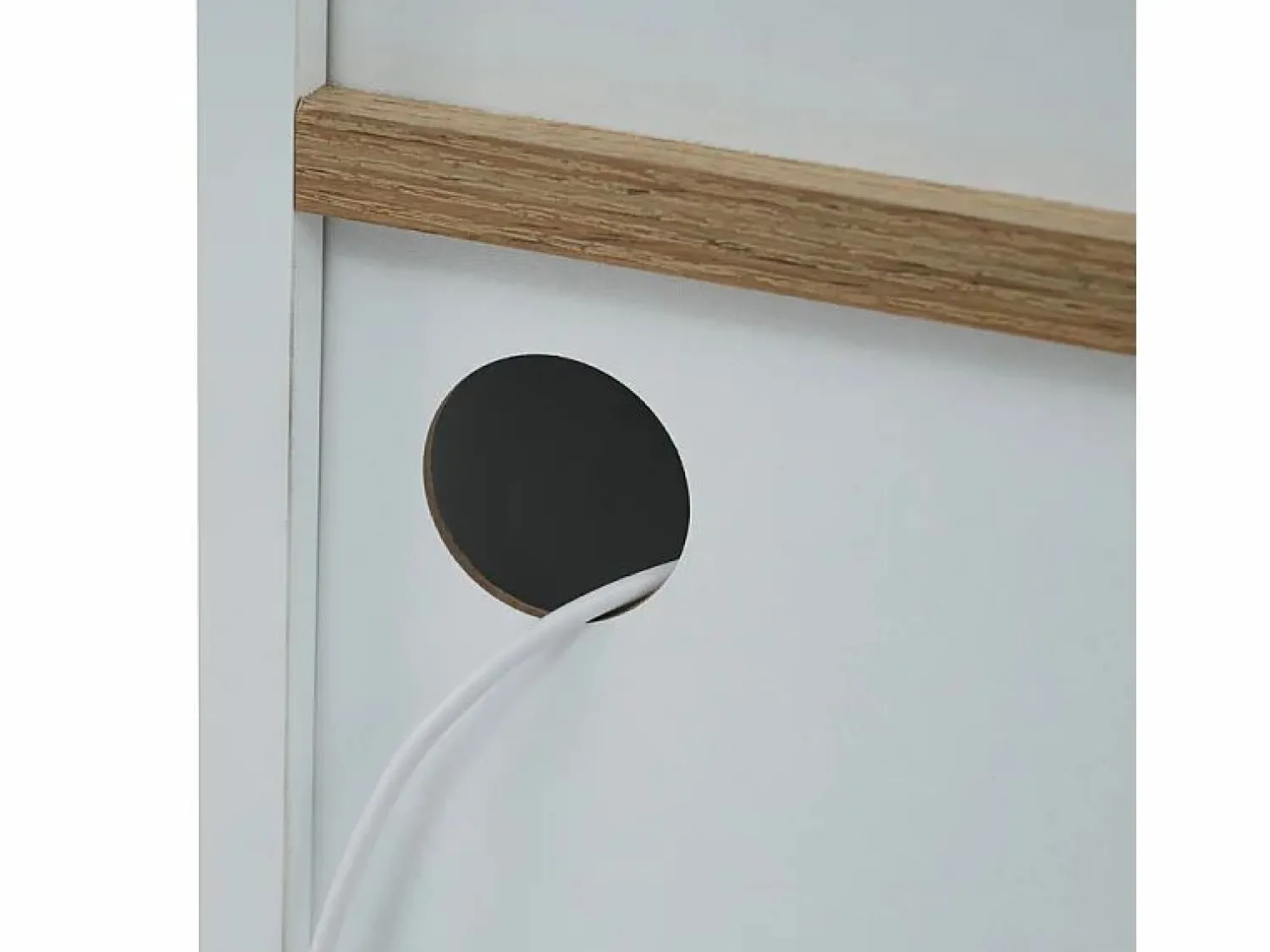 Sale Aparador, Mueble bar giratorio y retráctil con LED - gran espacio de almacenamiento - estilo contemporáneo - Mueble Bar