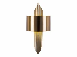 Discount Aplique de arte déco de metal - Ancho 22 x Alt. 75 cm - SANGARIUS Aplique Para Pared