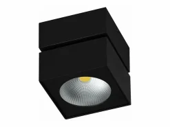 Online Aplique de pared cuadrado ajustable LED tricolor Rubyc de 14 W en color Plafón