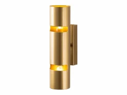 Hot Aplique de pared de metal - Alt. 30 x D. 8 cm - LYORA Aplique Para Pared