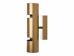 Hot Aplique de pared de metal - Alt. 30 x D. 8 cm - LYORA Aplique Para Pared