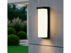 Online Ledkia Aplique de Pared Exterior LED 22W Aluminio Tyron 4000K Blanco Neutro Negro