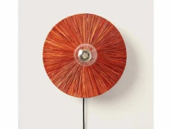 Ledkia Aplique de Pared Rafia Kanga