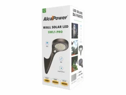 Best Aplique LED solar de pared 1000 lm Twilight + PIR Iluminación Exterior|Energía Solar