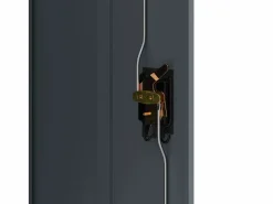 Clearance Archivador antracita 90x40x140 cm acero Armario Oficina