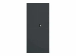 Hot Archivador antracita 90x40x200 cm Acero Marru00f3n