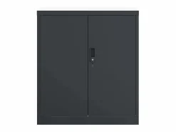 Archivador antracita 79x40x90 cm acero
