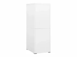 New Archivador 46x62x133 cm Acero Blanco
