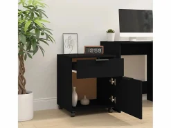 Outlet Archivador con ruedas madera contrachapada 45x38x54 cm ES895519 Armario Oficina