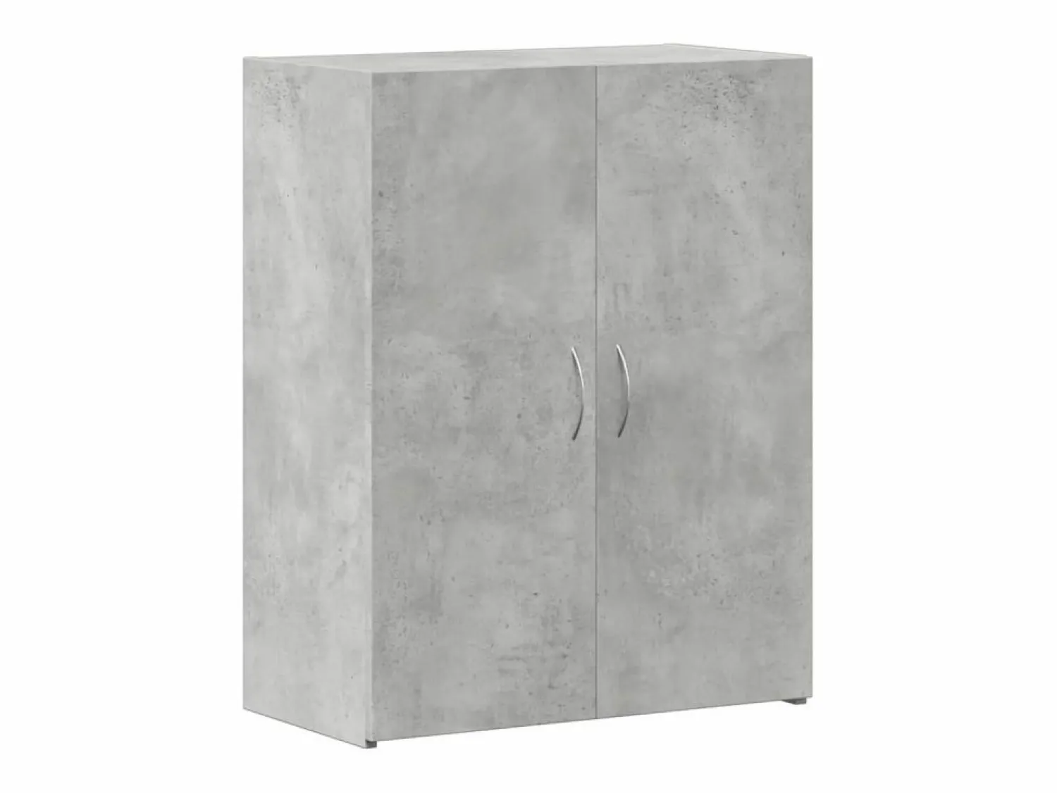 Clearance Archivador de madera de ingeniería de color hormigón Gris