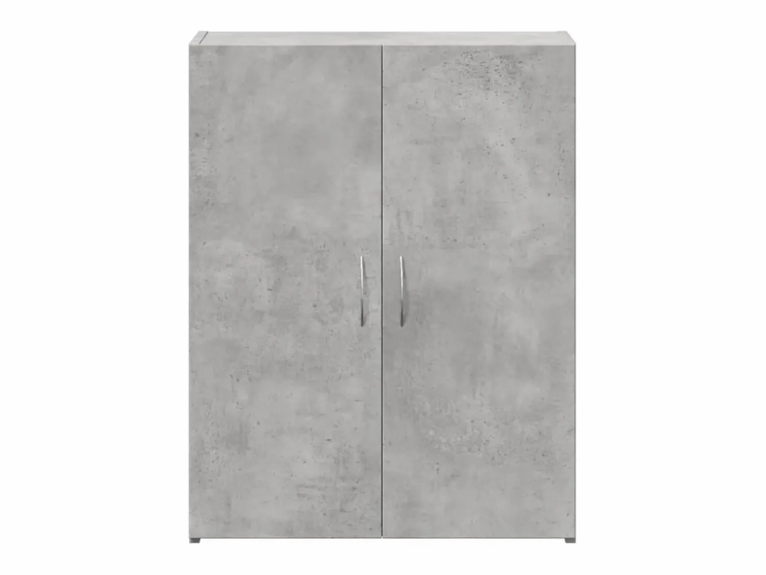 Clearance Archivador de madera de ingeniería de color hormigón Gris