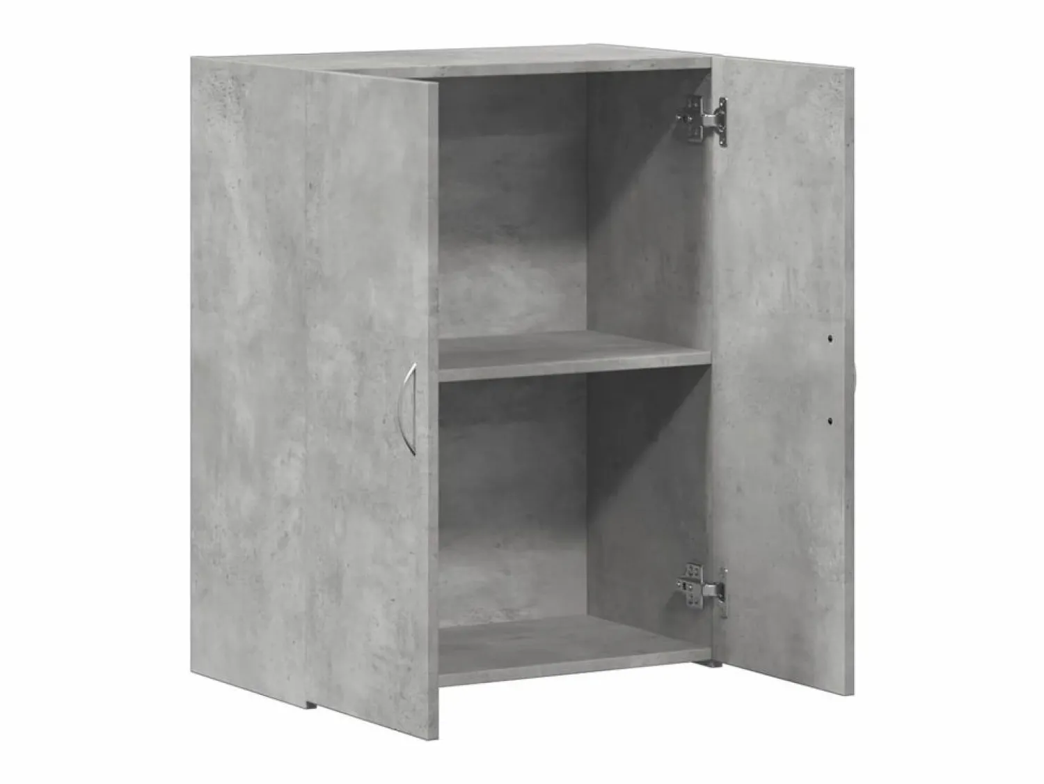 Clearance Archivador de madera de ingeniería de color hormigón Gris