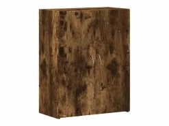 Archivador de madera de ingeniería de roble ahumado