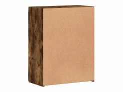 Archivador de madera de ingeniería de roble ahumado