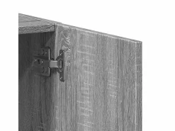 Sale Archivador de madera de ingeniería Sonoma Gris