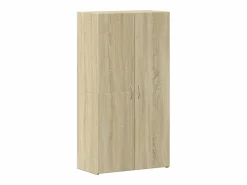 Archivador de roble Sonoma 60x32x115 cm madera de ingeniería