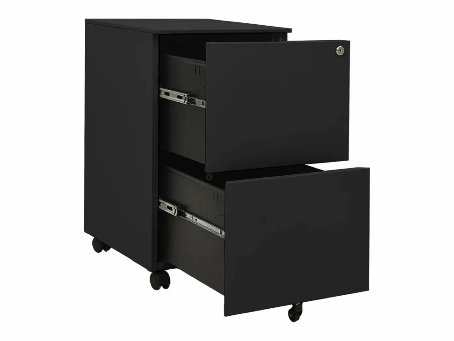Best Archivador móvil Antracita 39x45x67 cm Acero Armario Oficina