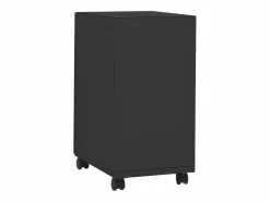 Archivador Móvil Antracita 30x45x59 cm Acero