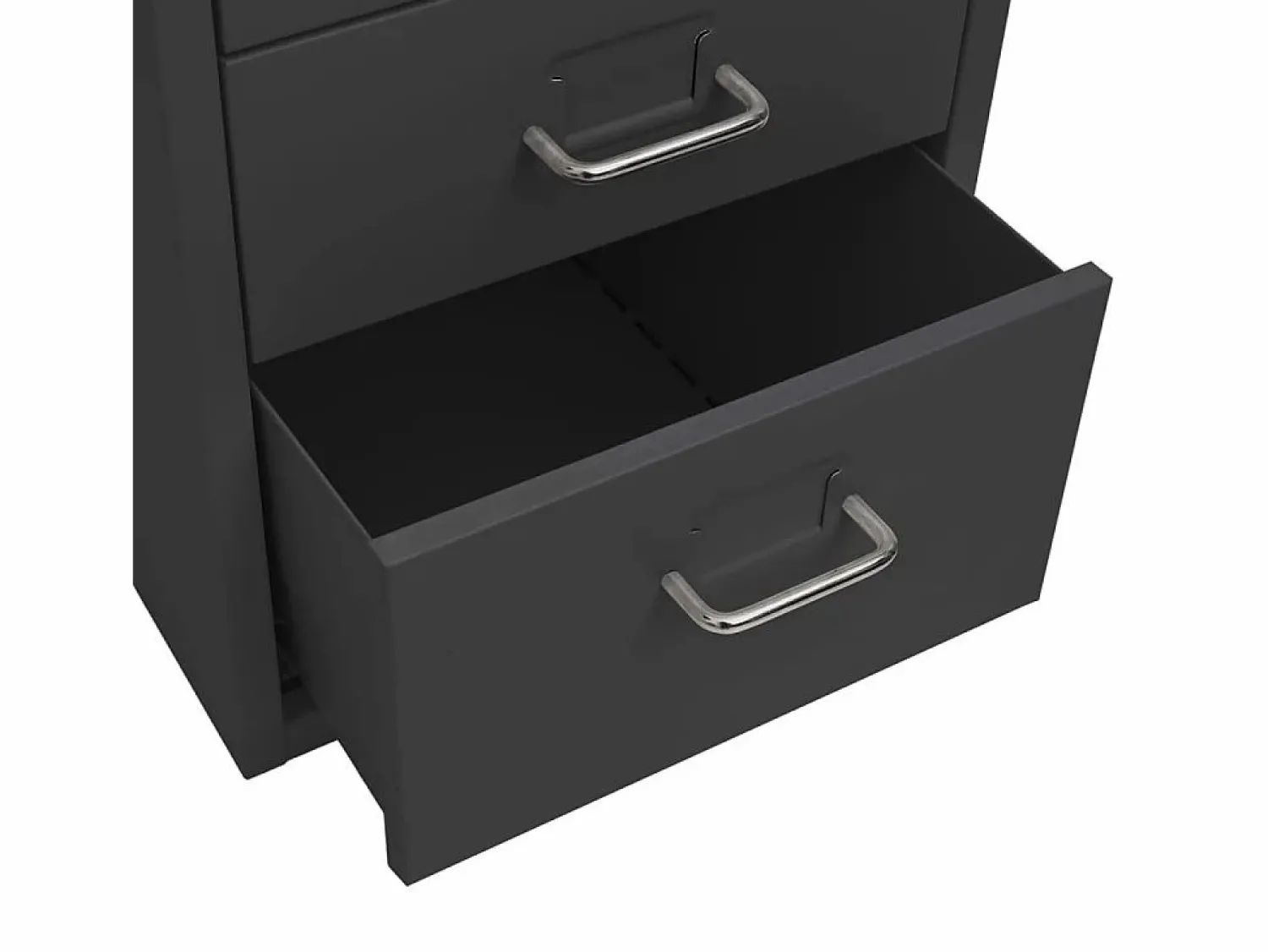 Discount Archivador Móvil Antracita 28x41x69 cm Metal Armario Oficina