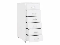 Sale Archivador móvil 28x41x69 cm Metal Blanco