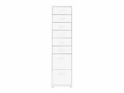 Archivador Móvil 28x41x109 cm Metal Armario Oficina