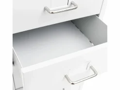 Archivador Móvil 28x41x109 cm Metal Armario Oficina