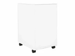 Clearance Archivador móvil 39x45x67 cm Acero Blanco