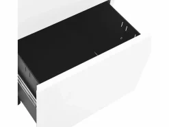 Clearance Archivador móvil 39x45x67 cm Acero Blanco