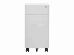 Hot Archivador móvil claro 30x45x59 cm Acero Gris