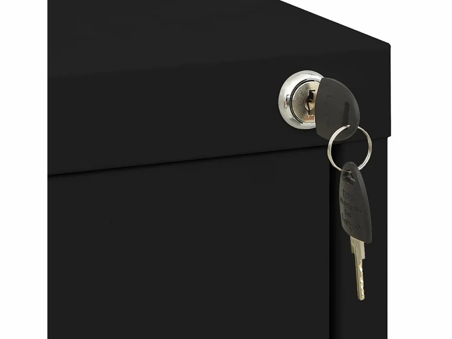 Discount Archivador 46x62x102,5 cm Acero Negro