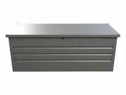 Vente-unique Arcón de jardín de acero galvanizado volumen 582L - TOMASO