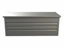 Vente-unique Arcón de jardín de acero galvanizado volumen 582L - TOMASO