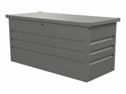 Vente-unique Arcón de jardín de acero galvanizado volumen 400L - TOMASO