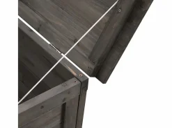 Clearance Arcón de jardín madera maciza abeto 99x49,5x58,5 cm Baúl De Jardín