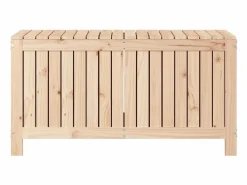 Outlet Arcón de jardín 115x49x60 cm Madera maciza de pino Armario De Jardín