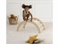 Sale Arco de escalada madera marrón 41x81x50 cm Mueble De Bebé