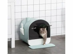PawHut Arenero para gatos 43x44x47 cm