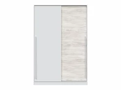 Outlet Armario 2 puertas correderas aglomerado 200x120x50cm Armario