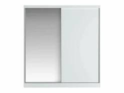 Vente-unique Armario 2 puertas correderas con espejo An200 cm - OCHIRA