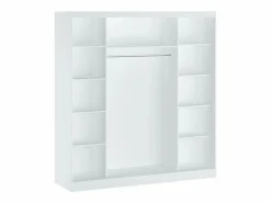 Vente-unique Armario 2 puertas correderas con espejo An200 cm - OCHIRA