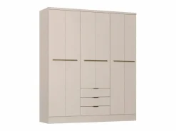 Vente-unique Armario 6 puertas y 3 cajones L180 cm en - PEROLI