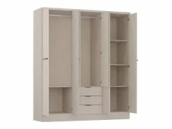 Vente-unique Armario 6 puertas y 3 cajones L180 cm en - PEROLI