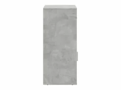 New Armario almacenaje madera ingeniería hormigón 56,5x39x90cm Cajonera De Escritorio