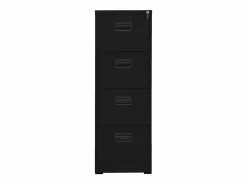 vidaxl Armario archivador de acero 46x62x133 cm